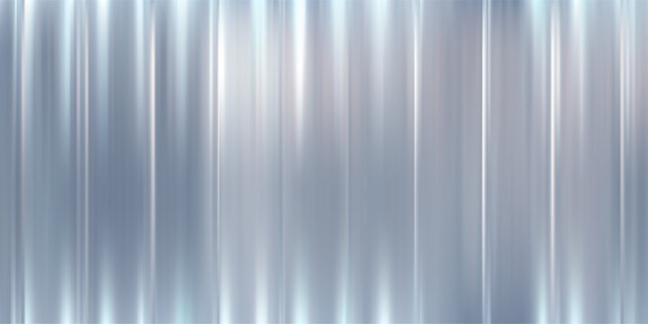 Glass white pattern featuring corrugated plastic stripes and ribbed effects. Abstract silver panels with transparent gradients for windows. Vintage chrome textures or 3D diamonds for retail designs.
