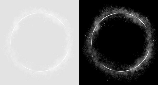 silver glitter cirlce frame with sparkling stars isolated on transparent background illustration, luxury metallic border, clip art, png.	 - Powered by Adobe