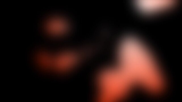 Burnt orange abstract multishape gradient fiery motion background video