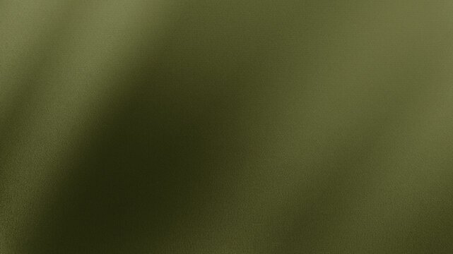 Black green brown khaki olive beige silk satin fabric. Color gradient. Elegant abstract background. Light dark shade. Matte shimmer. Curtain drapery line wave shadow. Empty blank template design text.