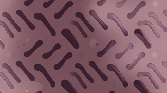 Abstract pink and purple rodshaped bacteria pattern background