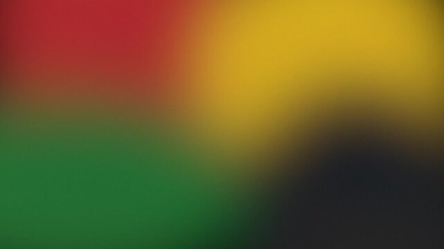 Black History Month, Juneteenth freedom day background. Black, red, yellow, green colors blurred gradient background
