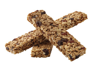 cookies on white background