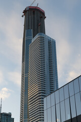 Obraz premium skyward view of SkyTower at Pinnacle One Yonge including Prestige at Pinnacle One Yonge, Toronto