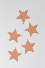 Obraz premium five paper stars