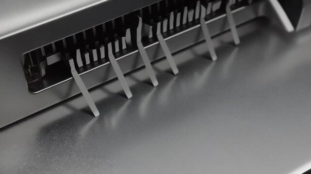 Destroying confidential documents.