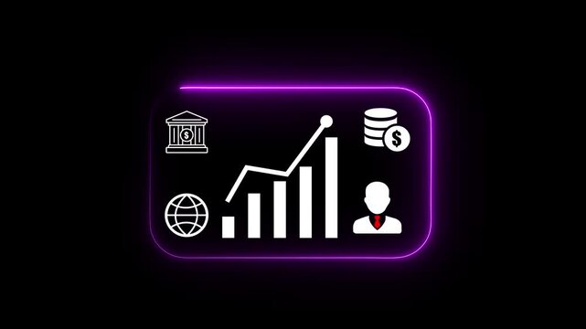 Analyzing Business Performance Growth and Return on Investment with Digital Tools, corporate KPI analytics dashboard and financial growth concept