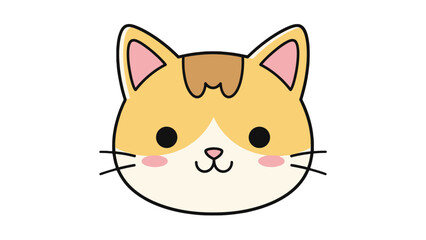 Obraz premium A cute, minimalist 