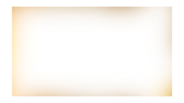 Beige and gold radial border vignette abstract background. Smooth gradient blend. Central light glow. Soft, blurred edges. Elegant warm frame. Luxury invitation overlay. Minimalist golden fade.