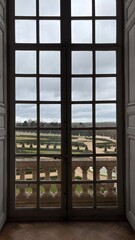 Naklejka premium old wooden door