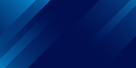 Fototapeta premium Abstract blue diagonal geometric with line modern technology background.