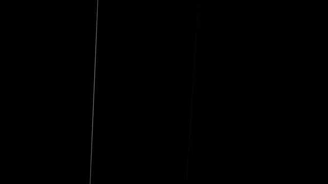 Dust and scratches on old black film surface. Vintage cinema grain and vertical lines overlay. Damaged negative texture. hd footage.