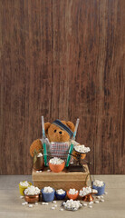 Drug-dealer Teddy bear Pills Syringes