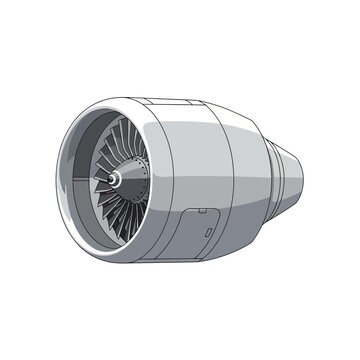 Jet Engine Illustration
