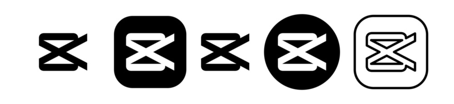 CapCut logo collection