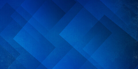 Dynamic Blue Geometric Abstraction with Overlapping Shapes . Black dark navy blue abstract pattern background. Geometric shape. Line triangle angle fold polygon diamond Color gradient  