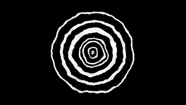 Eye-catching animation of concentric circles expanding in a dynamic, modern design. Perfect for adding a touch of innovation and energy to your project.
