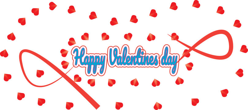 Vector illustration of a red heart symbol representing love and passion for a capital city travel holiday card with a tagline text label