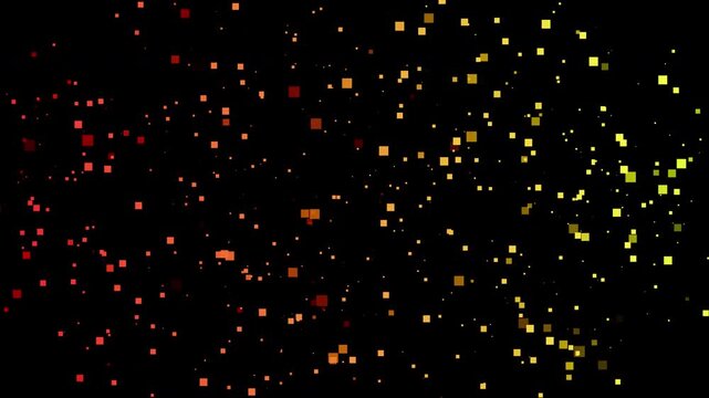 Background, glowing, sparkle, celebration, night, gold, decoration, flush, Christmas, animation, space, black, twinkling, design, vector, motion, bright, magic, holiday, color, particles, light, stars