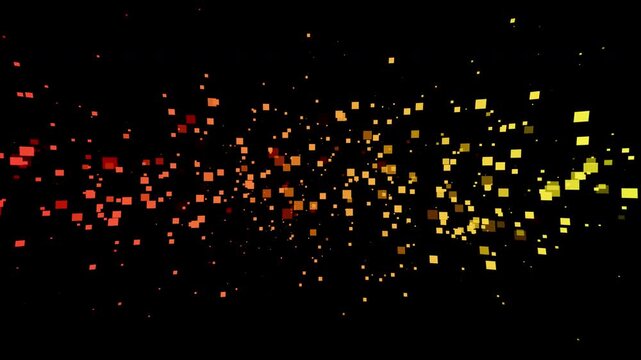 Particles, 4K, gradient, special effects, animation, background, material, nature, motion, simple, effect, effects, fantasy, video material, simple, glow, light, light, stars, space, animation