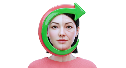 Aging and Rejuvenation Concept