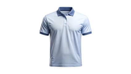  Classic Men&rsquo;s Polo Shirt Front View, Timeless Design, Isolated on Transparent Background 