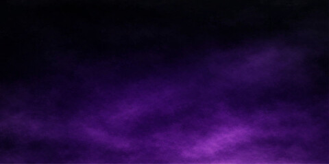 Naklejka premium Dark blue and violet smoke flows across a grungy paper texture to create a vintage space design with pink light accents on a dark sky backdrop