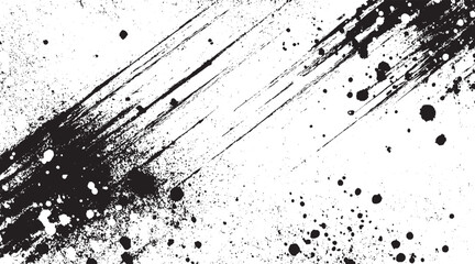 Obraz premium Grunge black and white scratch dust crack wall white dust texture of Subtle grain texture overlay. Distressed vector damage wall grunge Texture dust overlay creat grunge scratched effect. 