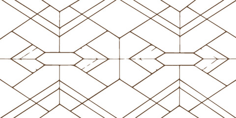 Abstract Geometric Pattern Background With Interlocking Lines And Hexagonal Shapes For Modern Design