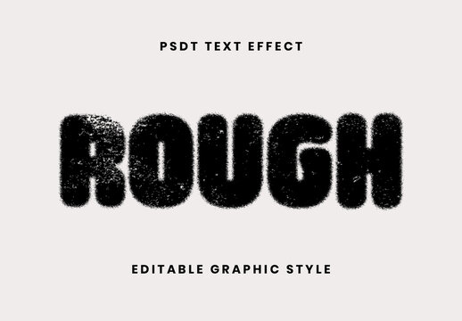 Black Grunge Spray Distressed Rough Text Effect Gritty Dust Font