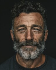 Obraz premium man regional identity portrait