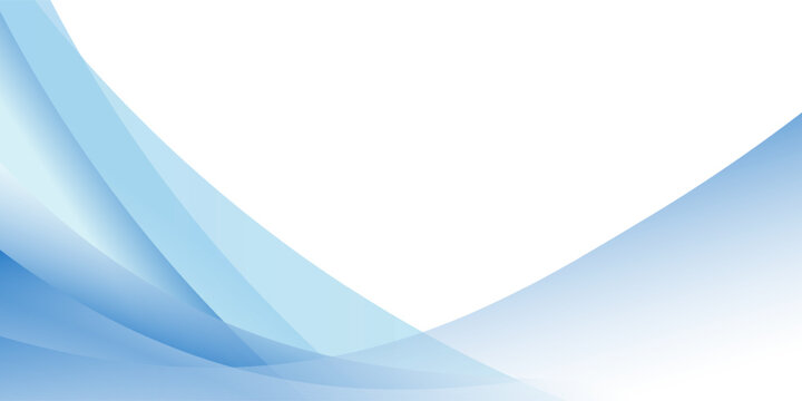 Modern blue wave background design, vector illustration