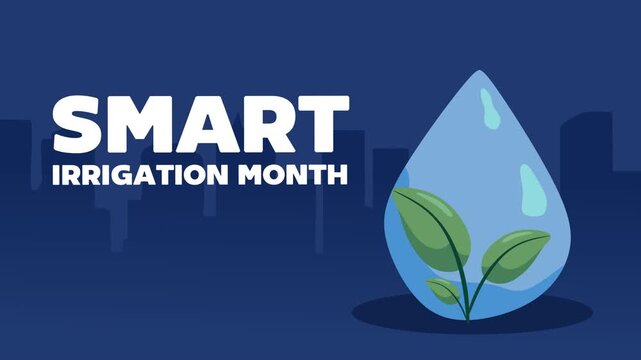 smart irrigation month for better water irrigation