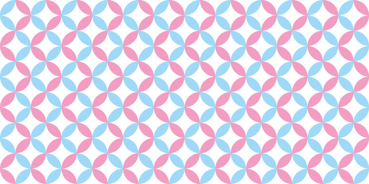 モダンな和柄のシームレス背景画像。（Seamless background image of modern Japanese pattern.）
