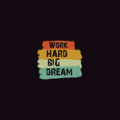 Motivational typography t-shirt design