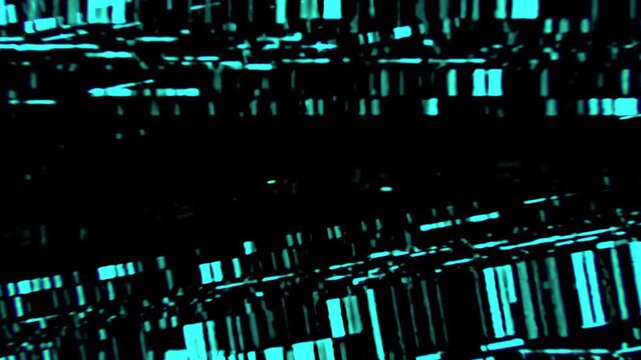 Grunge Noise Texture Overlay, Neon Abstract Light Lines In Dark Space