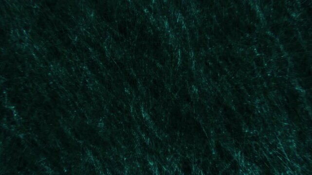 Grunge Noise Texture Overlay, Abstract Turquoise Light Beam in Dark Space Scene