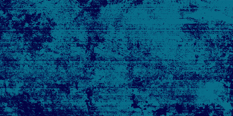 Obraz premium Dark Abstract Grunge Decorative Navy Blue Dark Stucco Wall Background. Art Rough blue
