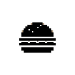 Pixel Burger Icon