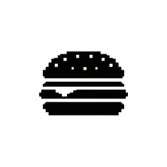 Pixel Burger Icon
