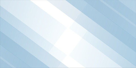 Fototapeta premium Blue and white high speed lines. abstract.