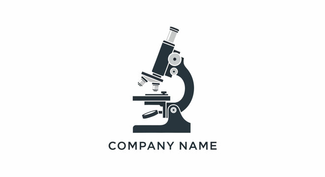 Microscope Icon for Laboratory Use Only.