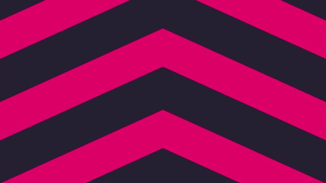 Upward Pointing Pink Chevron Pattern on Dark Background