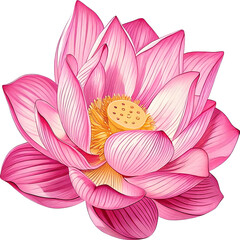 lotus flower vector illustration
