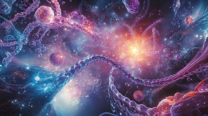 cosmic cellular symphony