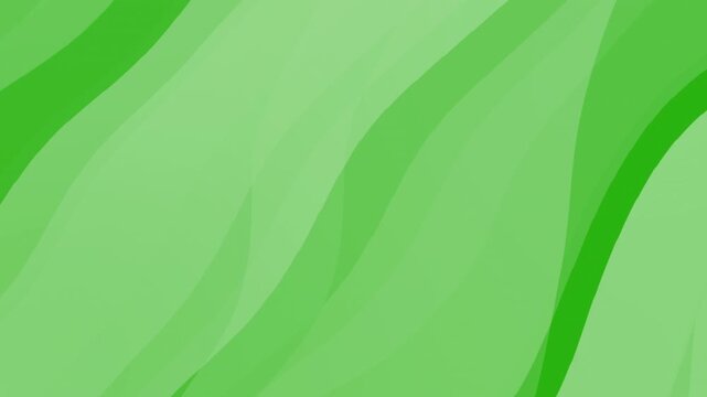 Abstract green fluid background with organic wave patterns 4K UHD for eco concept