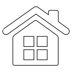 Simple House Outline Icon