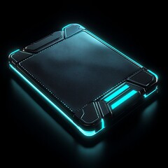 Futuristic device graphic illustration