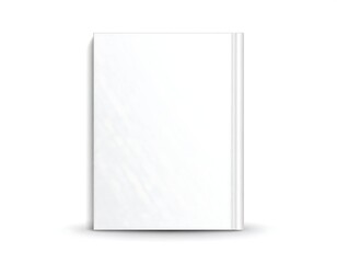 A white rectangular object with a slight shadow