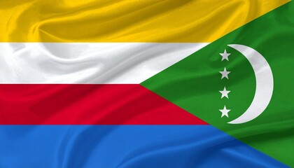 Obraz premium flag of Comoros